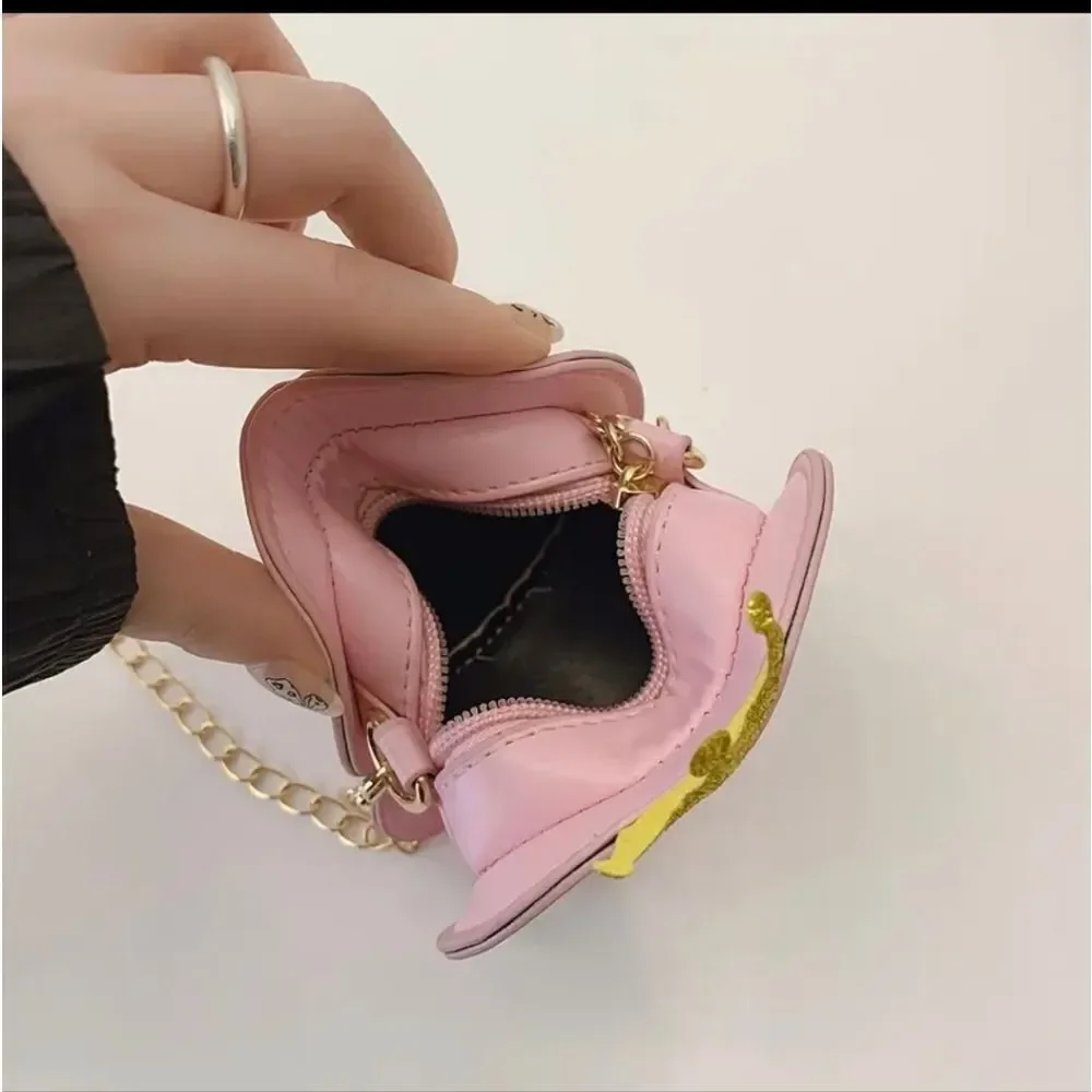 Girls Mini Princess Carriage Purse Bag